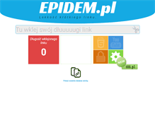 Tablet Screenshot of epidem.pl